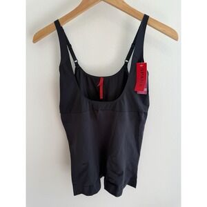 Spanx Women's Black Open Bust Camisole Tank Top NEW Size 2X